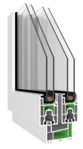 Système coulissant evolutionDrive SF - design et fluidité d’ouverture